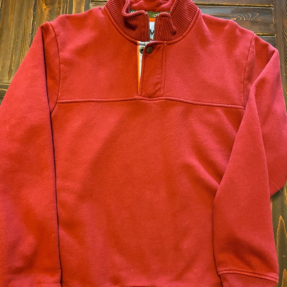 Red Sweater Top